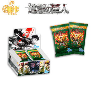 Vente en gros de cartes <span class=keywords><strong>Youka</strong></span> Attack On Titan CCG, jeu de cartes à collectionner populaire inspiré de l'anime japonais - Product Image 1