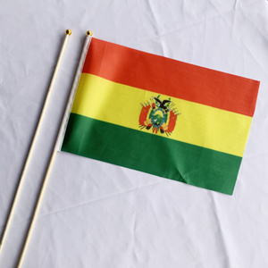 Haiti Sản Phẩm Tổ Chức Sự Kiện Lễ Hội Chất Lượng Cao Tùy Chỉnh Polyester Haiti Haiti Haiti Tay Vẫy Cờ Cờ - Product Image 3