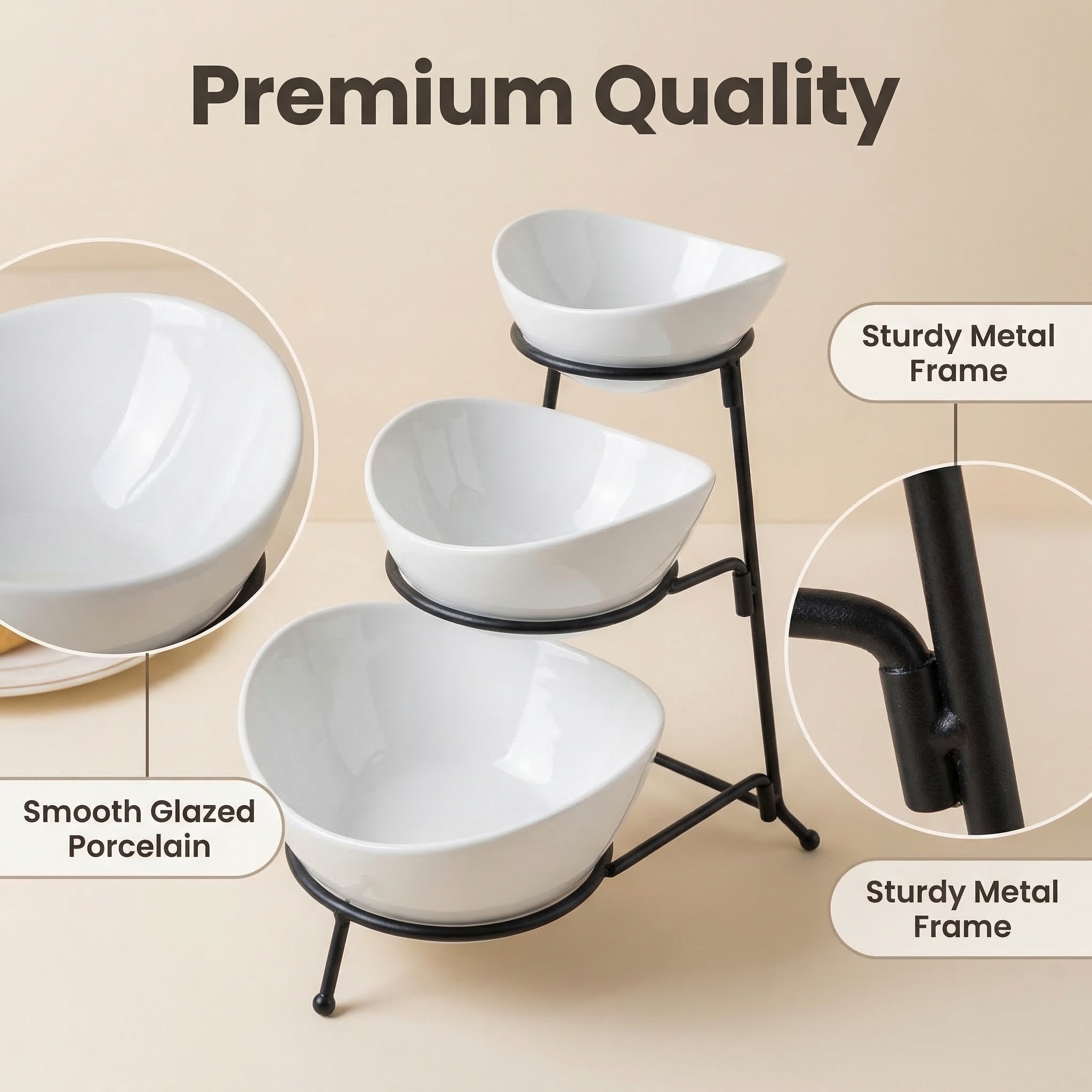 Support blanc et noir