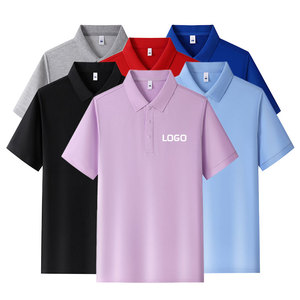 Nouvelle Arrivée Polo T-shirt Unisexe Respirant Uniforme de Travail avec Logo Broderie Personnalisée Vêtements de Famille Impression Sérigraphique - Product Image 1
