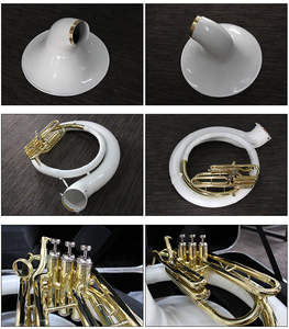 <span class=keywords><strong>Sousaphone</strong></span> FOCUS de couleur blanche à prix avantageux, instruments de musique haut de gamme avec cloche en plastique synthétique, tuba <span class=keywords><strong>sousaphone</strong></span> en promotion - Product Image 3