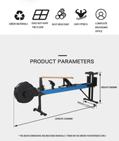 Appareil de fitness commercial Sexy Muscle MND Appareil de cardio Rameur pour dynamomètre Dragon Boat