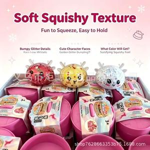 Caja Misteriosa <span class=keywords><strong>de</strong></span> Squishy Navideños |   Juguete Antiestrés Súper Elástico con Purpurina Sorpresa <span class=keywords><strong>de</strong></span> Ascenso Lento, Regalo <span class=keywords><strong>de</strong></span> Navidad para Niños - Product Image 2