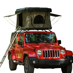 <span class=keywords><strong>Tente</strong></span> droite de remorque de camping-car de toit de coque en ABS avec échelle <span class=keywords><strong>abri</strong></span> extérieur pratique et pratique - Product Image 3