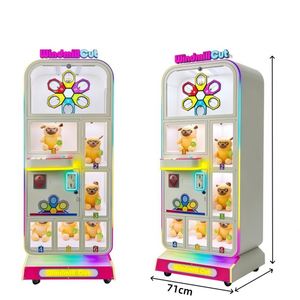 เครื่องเกมตัดกระดาษรูปกังหันลมแบบหยอดเหรียญ แจกตุ๊กตา สำหรับห้างสรรพสินค้าและสนามเด็กเล่น - Product Image 5