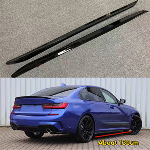 Lado del coche faldas modificado Spoiler estilo de coche Auto Spoiler para BMW Serie 3 G20 G21 2019-2020 Auto accesorios exteriores - Product Image 3