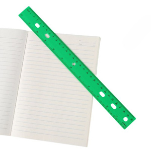 Nhà Máy Bán Buôn Bền 30Cm Rắn Màu Thước Nhựa Thẳng Cai Trị Cho Sinh Viên Thẳng Vẽ Đo Phổ - Product Image 5