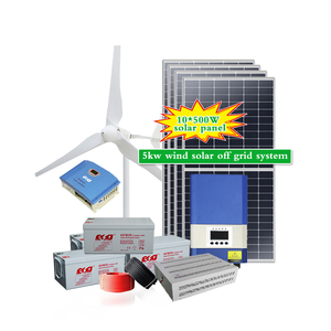 Kit complet ESG : Éoliennes 5 kW, générateurs d'énergie alternative 3 kW, 5 kW, 10 kW, système d'alimentation hybride éolien-solaire - Product Image 4