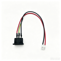 Faisceau de câbles pour interrupteur à bascule 3 broches, assemblage de câble d'alimentation KCD vers borne XH2.54 3P pour petits appareils électroménagers