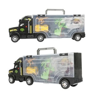 Gran oferta, regalo promocional, camión <span class=keywords><strong>de</strong></span> dinosaurio <span class=keywords><strong>de</strong></span> 6 ruedas, remolque, juguete fundido a presión, juego <span class=keywords><strong>de</strong></span> rompecabezas <span class=keywords><strong>de</strong></span> coche, juguete <span class=keywords><strong>de</strong></span> simulación con <span class=keywords><strong>dinosaurios</strong></span> para regalo <span class=keywords><strong>de</strong></span> niños - Product Image 4