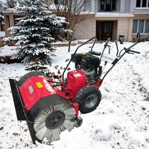 Barredora <span class=keywords><strong>de</strong></span> nieve con motor especial flexible <span class=keywords><strong>de</strong></span> 13HP, escoba pequeña para el hogar, patio exterior multiusos para áreas alpinas, barredora <span class=keywords><strong>de</strong></span> nieve - Product Image 2