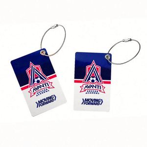 Etiquetas de Equipaje de PVC con Logotipo Personalizado |   Etiquetas de Identificación para Equipaje Resistentes al Agua |   Venta al por Mayor para Hoteles y Eventos - Product Image 1