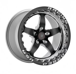 Ruedas forjadas Beadlock de 16-20 pulgadas 5X112 5x120,65 5X114.3 5X120 ruedas de carreras de arrastre de <span class=keywords><strong>2</strong></span> piezas para coches de carreras Corvette Challenger - Product Image 1