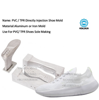 Moules de chaussures de sport pour hommes de haute qualité, respirants, en maille, PVC, TPR, caoutchouc, pour l'été, le printemps, l'automne, la course à pied