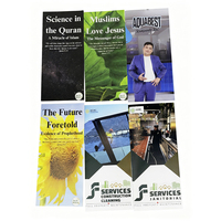 Services d'impression commerciale personnalisés pour dépliants, brochures, catalogues, cartes, manuels et menus