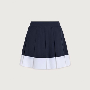 Ensemble de sport pour femme, sexy, style Tenniscore, avec jupe polo de golf à demi-zip, en polyester respirant et à séchage rapide, plissé, pour l'entraînement, avec logo personnalisé - Product Image 5