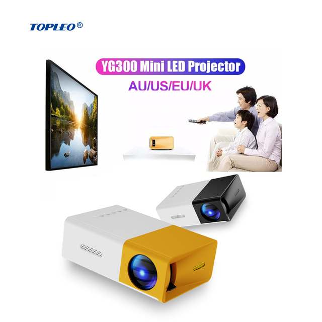 Topleo Kid Gift Projector Basic Version Mini Smart Portable Home Theater Projector High Lumens 4k Smart Lcd Projectors