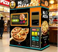 Machine à pizza automatique commerciale entièrement automatique pour la fabrication de pizzas chaudes