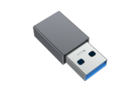 Adaptateur convertisseur USB 3.0 Type C vers USB A avec transfert de données haute vitesse pour ordinateurs portables et de bureau