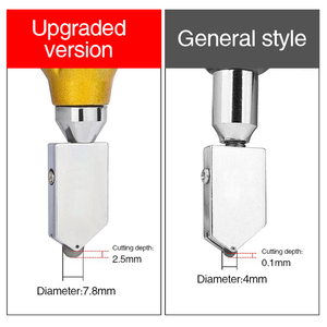 أداة قطع الزجاج اليدوية أداة قطع البلاط 2 في 1 أداة قطع الزجاج مع كماشة كسر الزجاج - Product Image 4