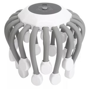 Masseur de tête Octopus 360 degrés, 5 modes, 10 nœuds en silicone souple pour soulager le stress - Product Image 3