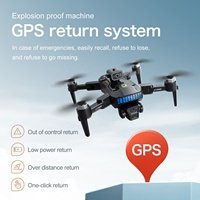 Drone RC XT555 pour débutants, pliable, caméra HD, quadricoptère pour débutants
