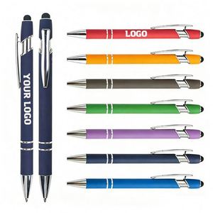 Bolígrafo con Punta Táctil y Bolígrafo de Metal 2 en 1 con Logotipo, Regalo Promocional Empresarial, Venta al Por Mayor - Product Image 1