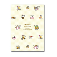 Porte-documents A4 en papier durable avec impression personnalisée de logo amusant pour chat et chien