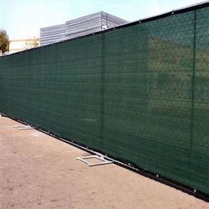2*10m 2*15mTennis parabrisas Hdpe verde oscuro Protección de Privacidad valla pantalla con ojales - Product Image 5