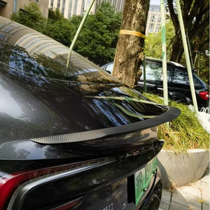 Aileron arrière en fibre de carbone véritable, finition brillante, léger et performant, pour Tesla Model 3 Highland 2024 - Vente flash - Product Image 6