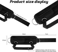 Sangles de cheville pour Machine à fileter fessier, poignets de cheville rembourrés, accessoires de Fitness pour exercices du bas du corps