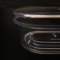 Boîte en plastique transparente pour gâteaux, bonbons, biscuits, desserts, tiramisu, boîte à gâteaux, emballage alimentaire en PS