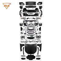 Kit de Carrocería Completo para BMW Serie 7 F01 F02 G70 M760 2009-2015, Plástico+ABS con Acabado Pulido, Parachoques Delantero/Trasero, Faldones Laterales, Parrilla