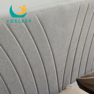 Hiện đại Ý phong cách nội thất phòng ngủ sang trọng vải KHÁCH SẠN CĂN HỘ giường với đầu giường thiết kế Nữ Hoàng Vua GIƯỜNG KHUNG với lưu trữ - Product Image 5