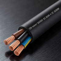 Câble de commande basse tension flexible à quatre conducteurs en cuivre, isolé XLPE, gaine PVC, 4x4mm, IP44, pour centrale électrique et applications industrielles