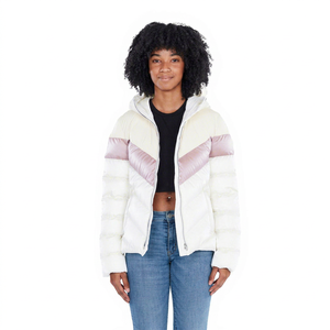 Veste matelassée haut de gamme pour femme – Idéale pour l'hiver, décontractée et résistante au vent, avec fermeture éclair et poches latérales - Product Image 1