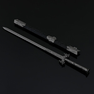 Llavero con Modelo de Espada de Juego de 22 cm de Largo, Arma Metálica Decorativa, Llavero Personalizado, Regalo para <span class=keywords><strong>Novio</strong></span> - Product Image 6