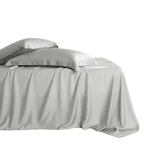 अली हॉट-सेलिंग उत्पाद बिस्तर पर 300tc कार्बनिक बांस की चादर 100% बांस की चादर
