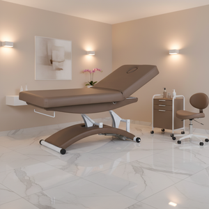 <span class=keywords><strong>Table</strong></span> <span class=keywords><strong>de</strong></span> <span class=keywords><strong>massage</strong></span> électrique professionnelle gris à 2 moteurs pour spa et salon <span class=keywords><strong>de</strong></span> beauté, vente directe d'usine Kangmei Chine, prix abordable - Product Image 1