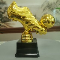 Trophée mondial 2023, trophée pour enfants, coupe en plastique, trophée de chaussure de football, décoration, prix de gros