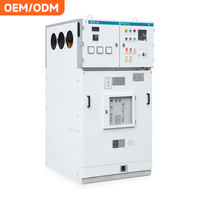 Panel Switchgear Keluaran GPR6 AIS RMU 24kV VCB, Unit Ring Utama Tipe SM6 Berisolasi Udara Tegangan Menengah, Switchgear MV