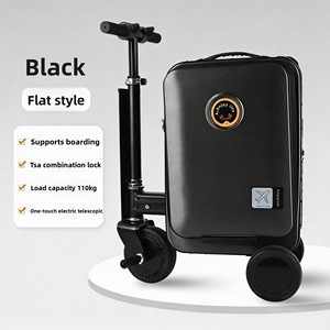 Maleta Scooter Motorizada OBALEE SE3S <span class=keywords><strong>de</strong></span> Aluminio <span class=keywords><strong>de</strong></span> 20 Pulgadas con Motor Potente, Certificación 3C, Maleta <span class=keywords><strong>de</strong></span> <span class=keywords><strong>Viaje</strong></span> - Product Image 6