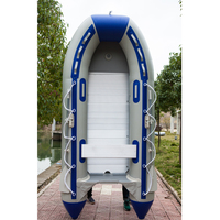 Bateau pneumatique de sport YAMADO 0,9 mm en PVC, 230 cm, 2 personnes, 2 chambres à air, pliable, portable, pour la pêche, la dérive et le surf