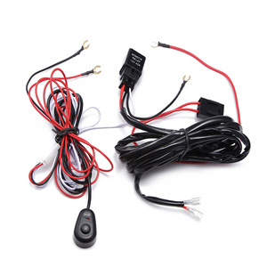 Automotive Relay 12V 40A <b>Wiring</b> Harness For Car Headlight Work <b>Light</b> Spotlight Upgrade 2M Cable - Product Image 2
