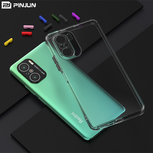 Funda protectora para teléfono inteligente Xiaomi Redmi <span class=keywords><strong>K40</strong></span>, cubierta transparente de TPU suave con orificio de precisión a prueba de golpes - Product Image 4