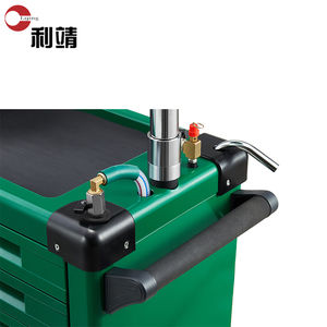 Herramienta de rodillo de taller de 3 cajones, Colector de drenaje de filtro de aceite de motor con juego de llaves de filtro, Equipo de Servicio Automotriz - Product Image 3