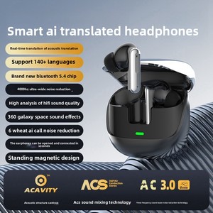 หูฟังไร้สาย AI Smart S17 TWS ราคาส่งถูก แบตเตอรี่ใช้งานได้นาน เหมาะสำหรับการประชุม หูฟังอัจฉริยะ AI - Product Image 6