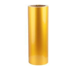 Ruban de signalisation réfléchissant Qingli'ao 30 cm, jaune et noir, adhésif, pour la protection - Product Image 1