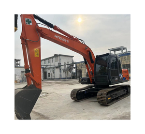 Excavatrice hydraulique Hitachi ZX120-6 d'occasion en bon état, fabriquée au Japon, avec moteur diesel, pompe à engrenages, à vendre - Product Image 1