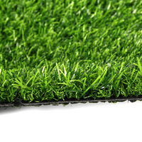 Gazon artificiel synthétique en rouleau pour extérieur et jardin, design football, populaire en Asie du Sud-Est, en stock